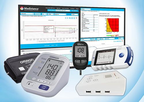 Medistance Vérnyomás Vércukor Ekg Gondozáshoz Készülékcsom 4371